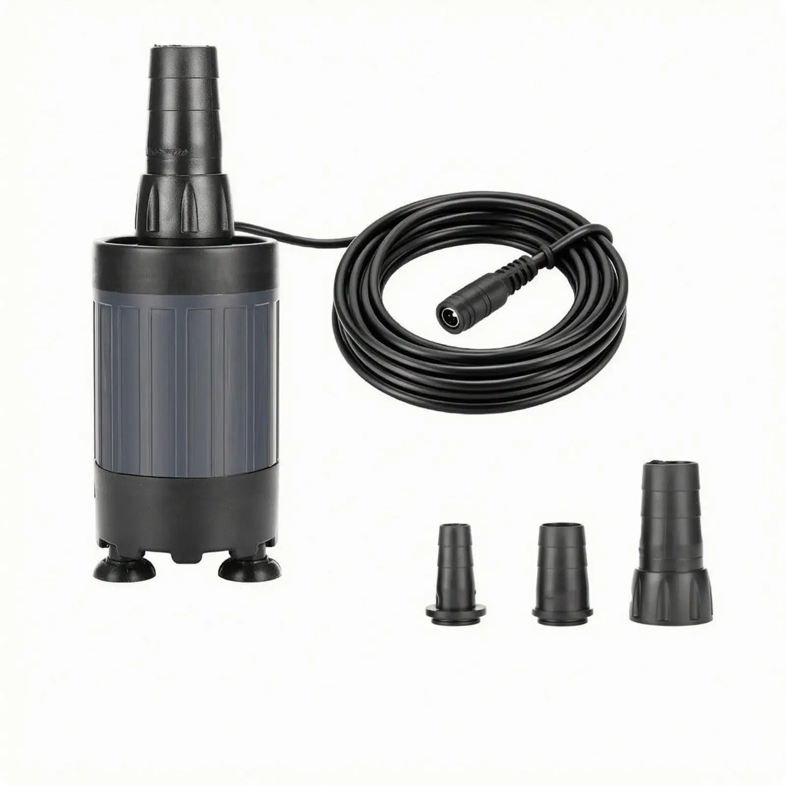 Quiet Aquarium Circulation Pump Submersible Water Pump with Ceramic Rotor for Marine Fish Tank and Hydroponics System
