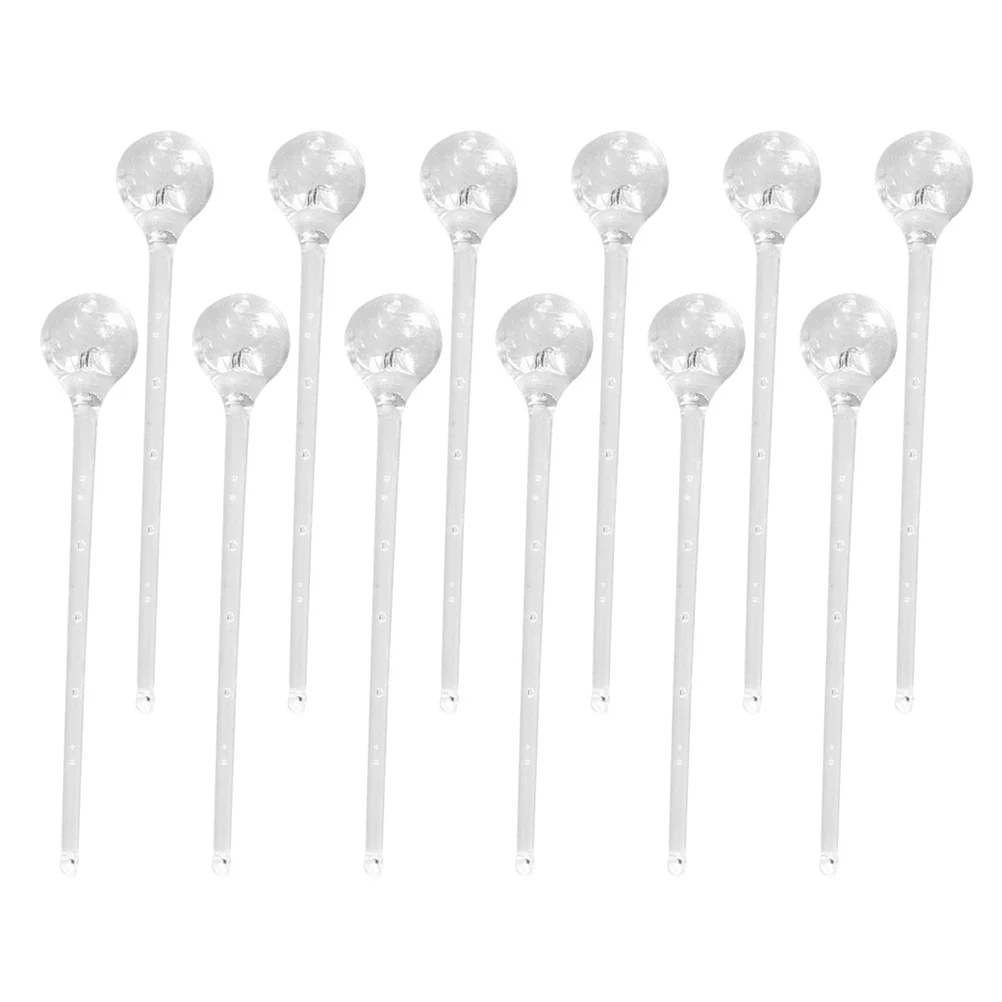 

12 Pcs Christmas Ornament Wedding Ceremony Decorations Hanging Garland Clear Ornaments White