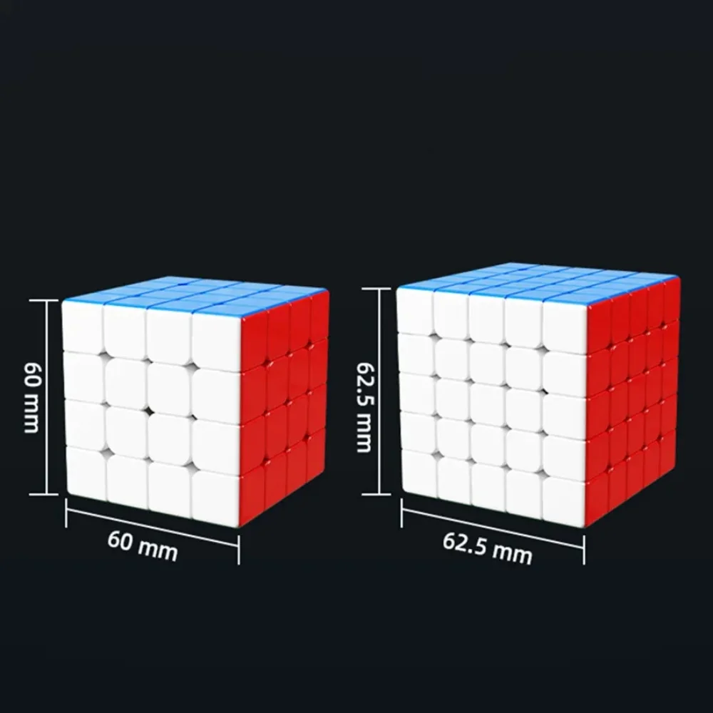 Sengso yufeng-子供用マジックキューブ、プロのスピードパズル、フィジェットトイ、磁気ボールコア、3x3、4x4x4、5x5x5、3x3