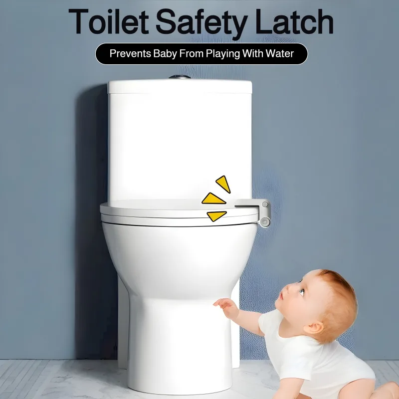 

Новый замок для унитаза, предотвращающий открывание крышки унитаза, защита от открывания унитаза кошками и собаками, детский замок безопасности.