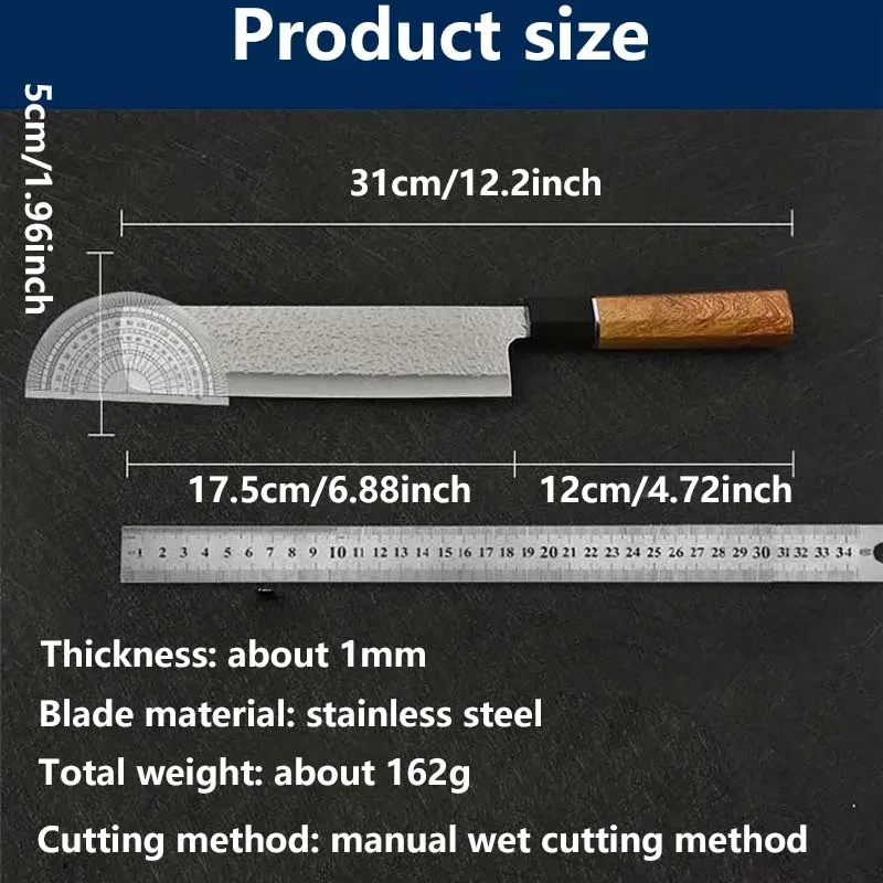 Stainless steel Knife kitchen knife Household Special sharp for eating meat cutting for roasting sheep Vegetable and Slicing