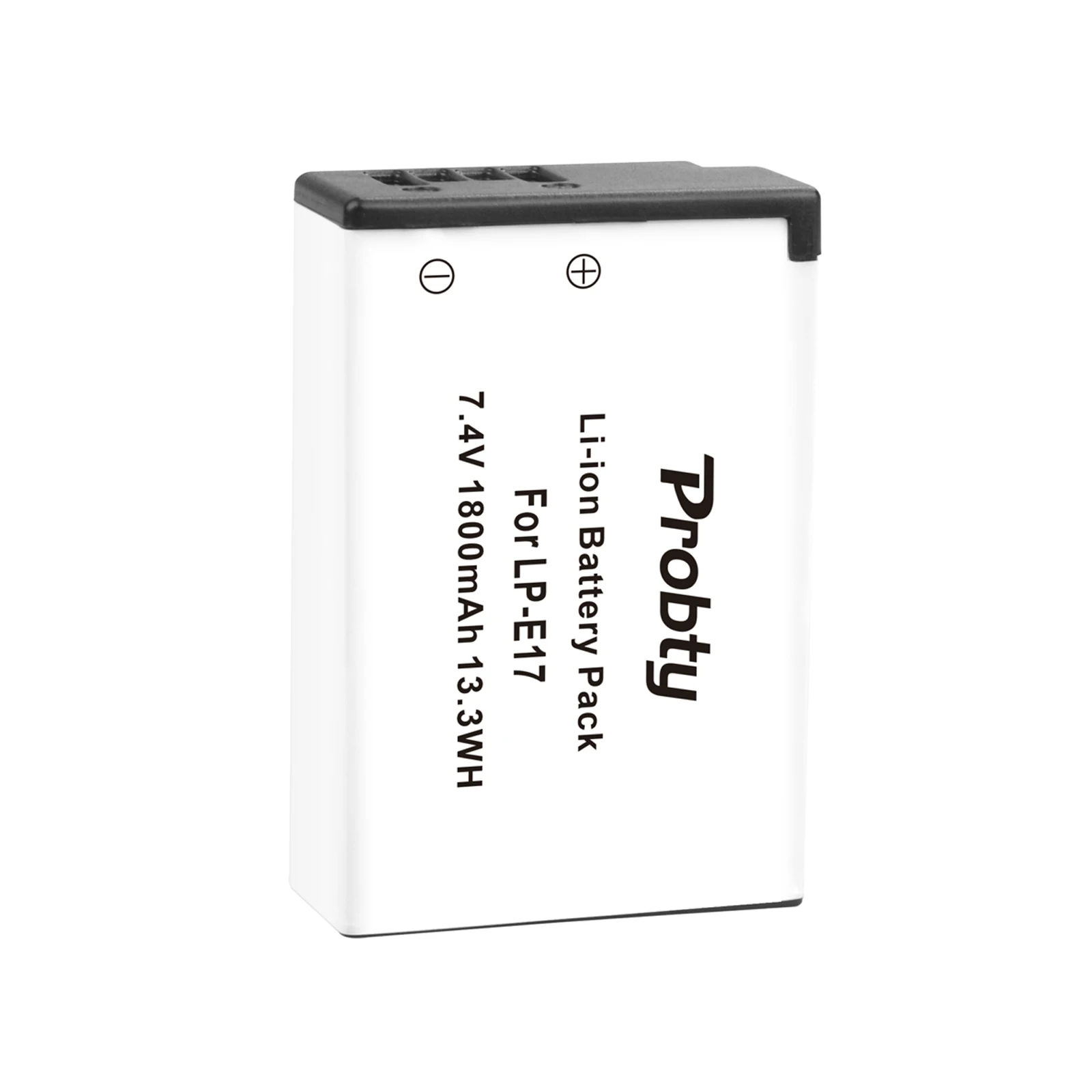 1800mAh LP-E17 LP E17 Battery + Fast 2-Slot Charger for Canon EOS R100 R50 RP R10 R8, Rebel T8i, T7i, T6i, T6s, SL2 SL3, M3, M5