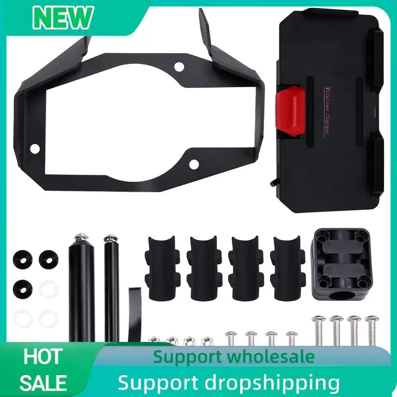 

A04E-Motorcycle Wireless Charger Holder With GPS Navigation Bracket Mount 12MM For 1090 ADV 1190 ADV Accessories