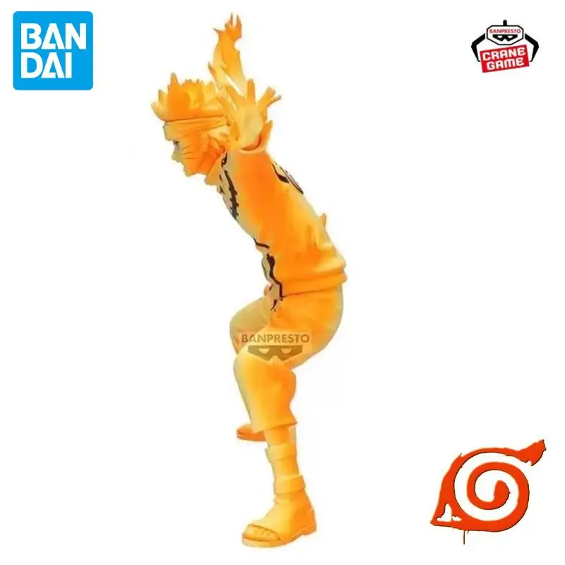 In Stock Bandai Original Banpresto Uzumaki Naruto Six Paths Version Figures Anime Statues Cartoon Action Models Dolls Toys Gifts