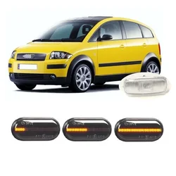 for Audi A2 8Z0 A3 8L1 A6 4B C5 1998 1999 2000 2001 2002 2003 2004 2005 Sequential LED Indicator Side Body Turn Light Signal