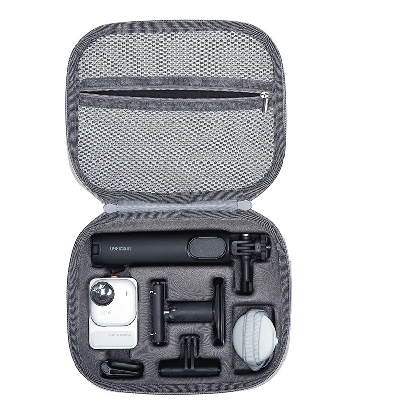Storage Kit for Insta360 GO Ultra Pocket Action Camera Protective Pouch Hard Shell Shockproof Holder Portable Travel Carry
