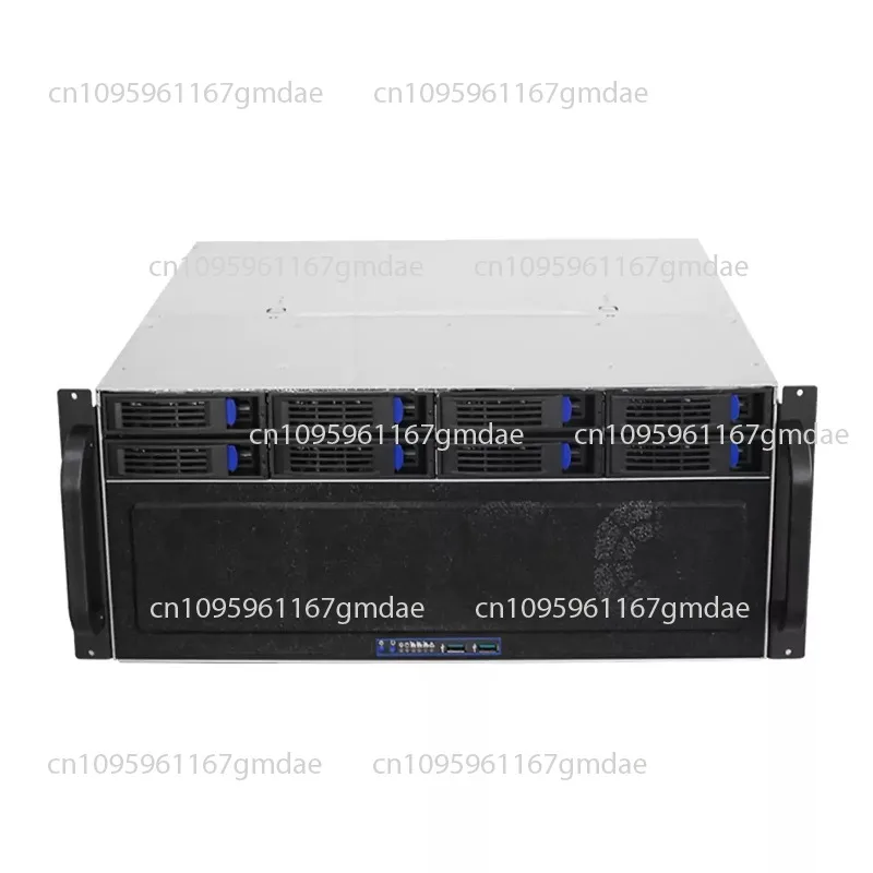 4U R4408D Hot Swap 8 Bay Industrial Control Storage Server Short Chassis Workstation 40CM Dual Motherboard