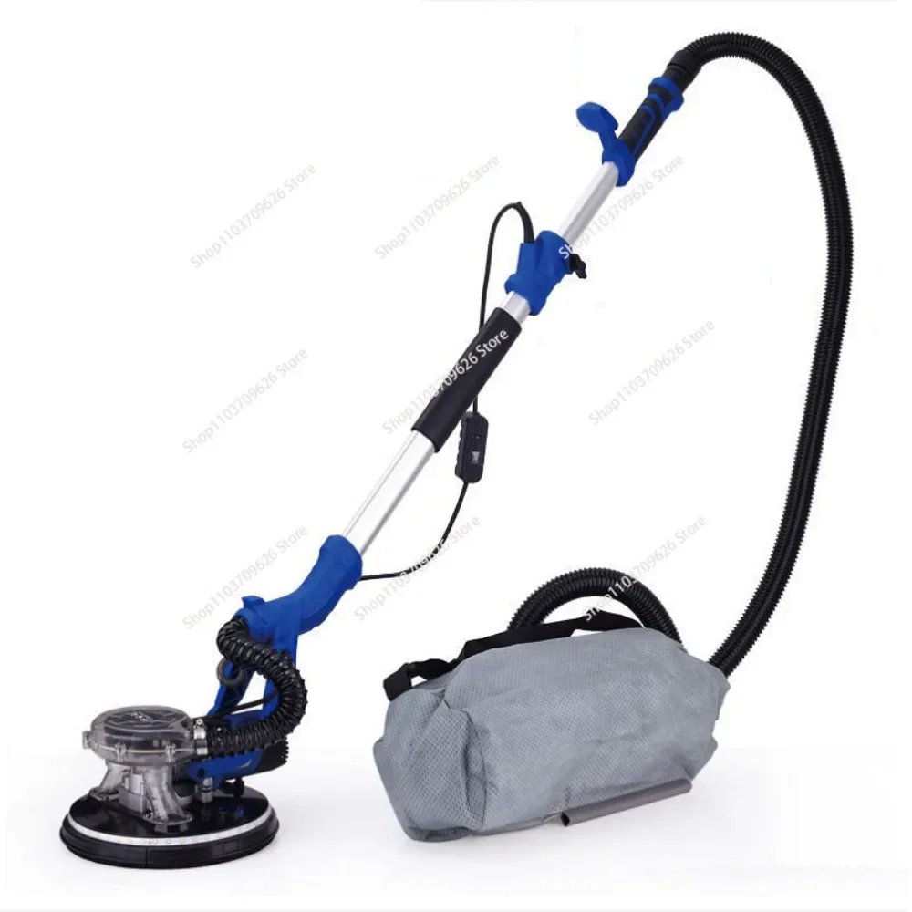 850W Adjust Speed Drywall Sander 220V Wall Polishing Grinding Double Led Light Wall Putty Polisher Machine