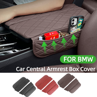 PU Car Central Armrest Box Cover Pad Auto Center Armrest Organizer Accessory For BMW G30 G38 G32 X5X6 X7 G05 G06 G07 G11 G12 LHD