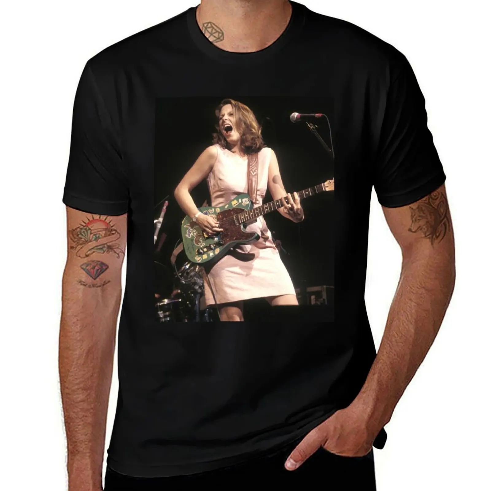 Susan Tedeschi Photograph T-Shirt Sporty Breathable Short Sleeve T-Shirt