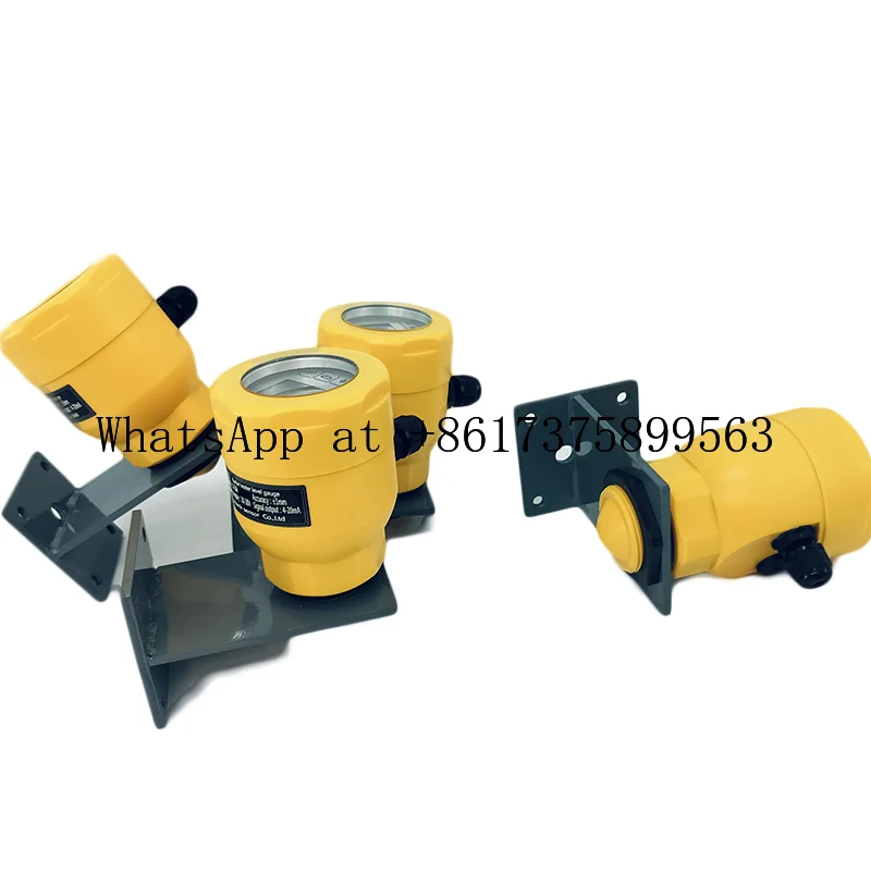 80G Radar Level Gauge Non-Contact Liquid Level Measurement Sensor for Industrial Tank