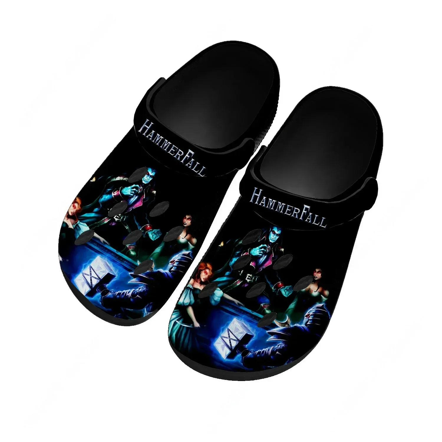 HammerFall Water Shoes Mens Womens Comfortable Fashion Home Garden Clogs Customizd Sandals Beach Breathable Hole Slippers