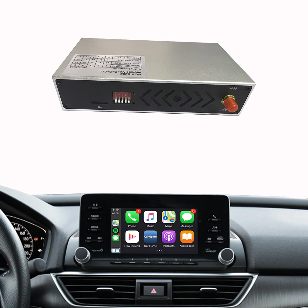Wireless Carplay For Accord INSPIRE 260TURBO Android Auto Portable Dashboard IPS Display AI Box Video Rear Camera