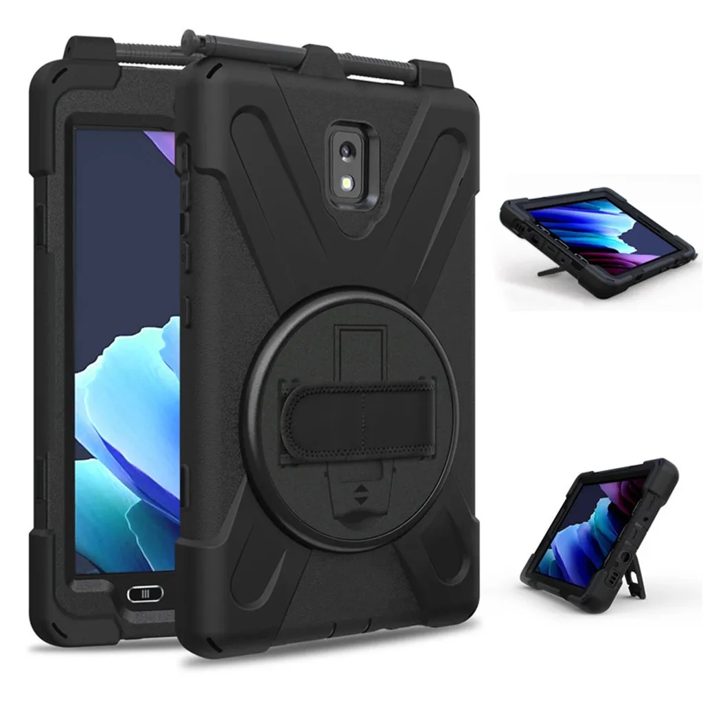 For Samsung Galaxy Tab Active 5 SM-X300 X306B shockproof cover Active 3 SM-T570 T575 silicon casing Active 5 3 stand case
