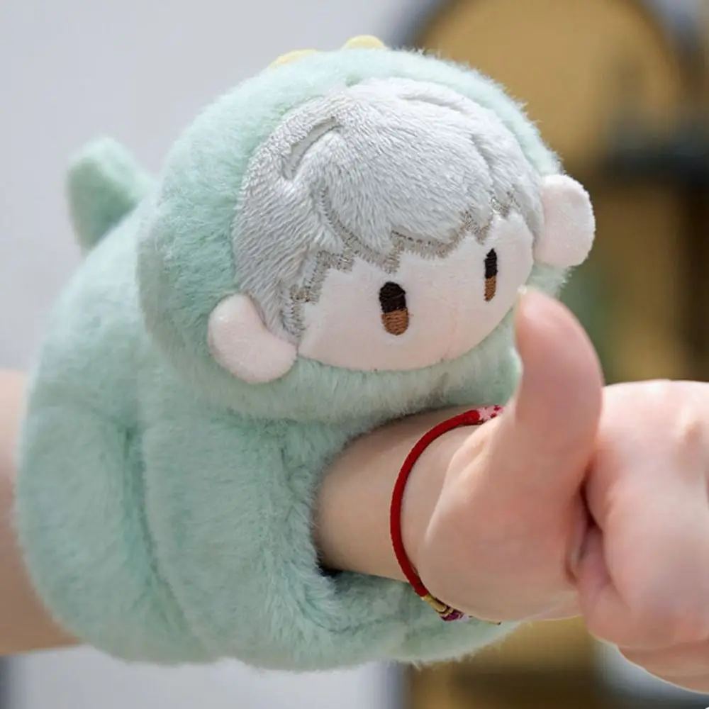 

Clap Circle Slap Bracelet Series Comfortable Stuffed Plush Doll Slap Bracelet 26cm Soft Anime Doll Plush Wrist Band