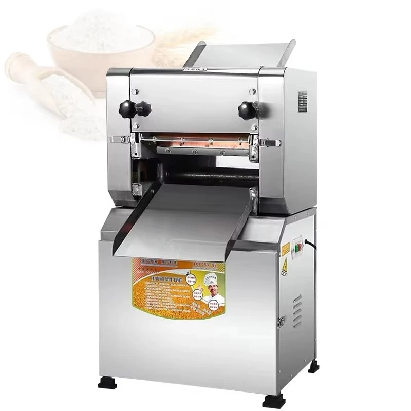 

1500W 220V Stainless Steel Commercial Electric Noodle Machine Dough Roller Noodle Cutting Machine