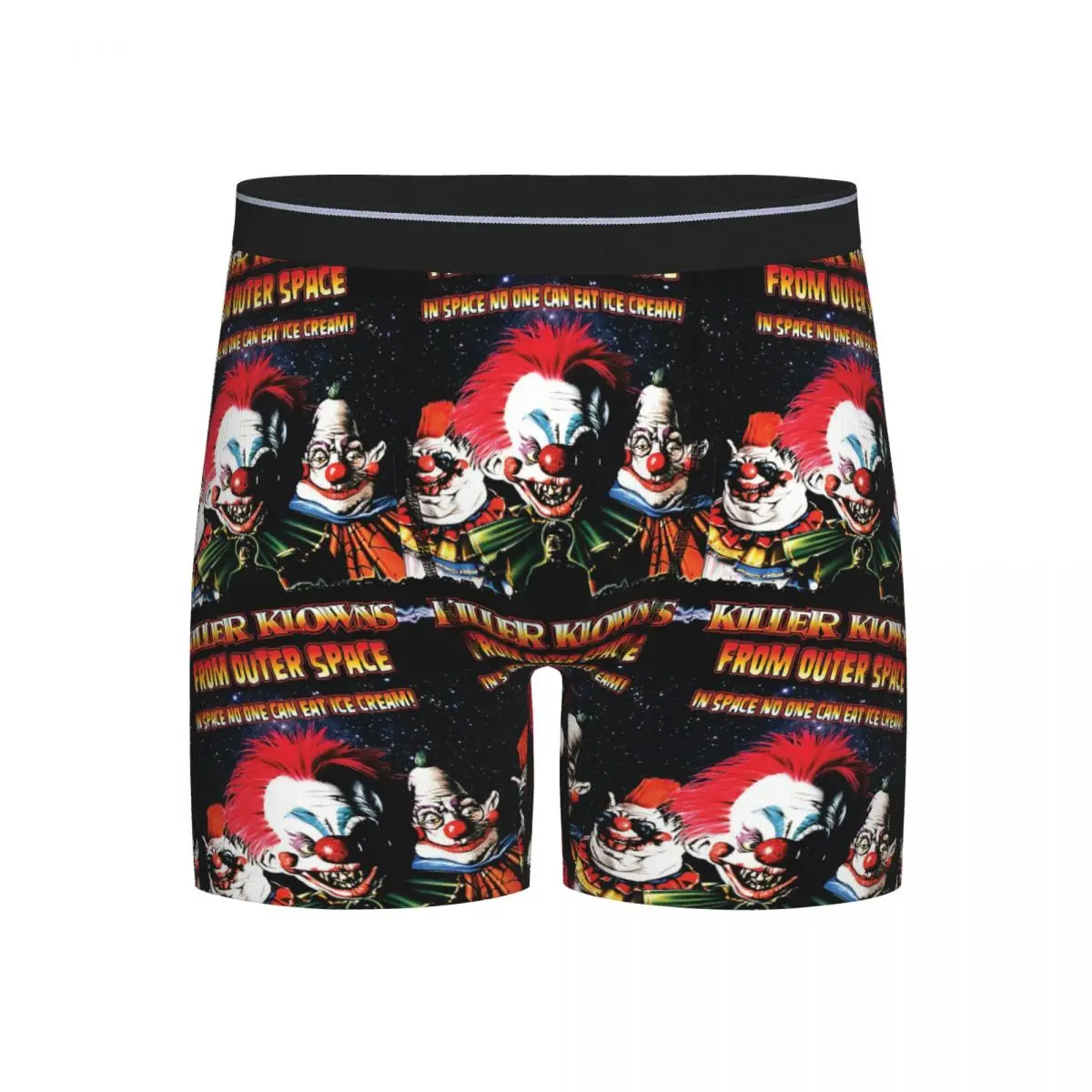 

Long Boxer Underpants Shorts Killer Klowns From Outer Space Panties Men Comfortable Underwear for Homme Man Boyfriend Gifts