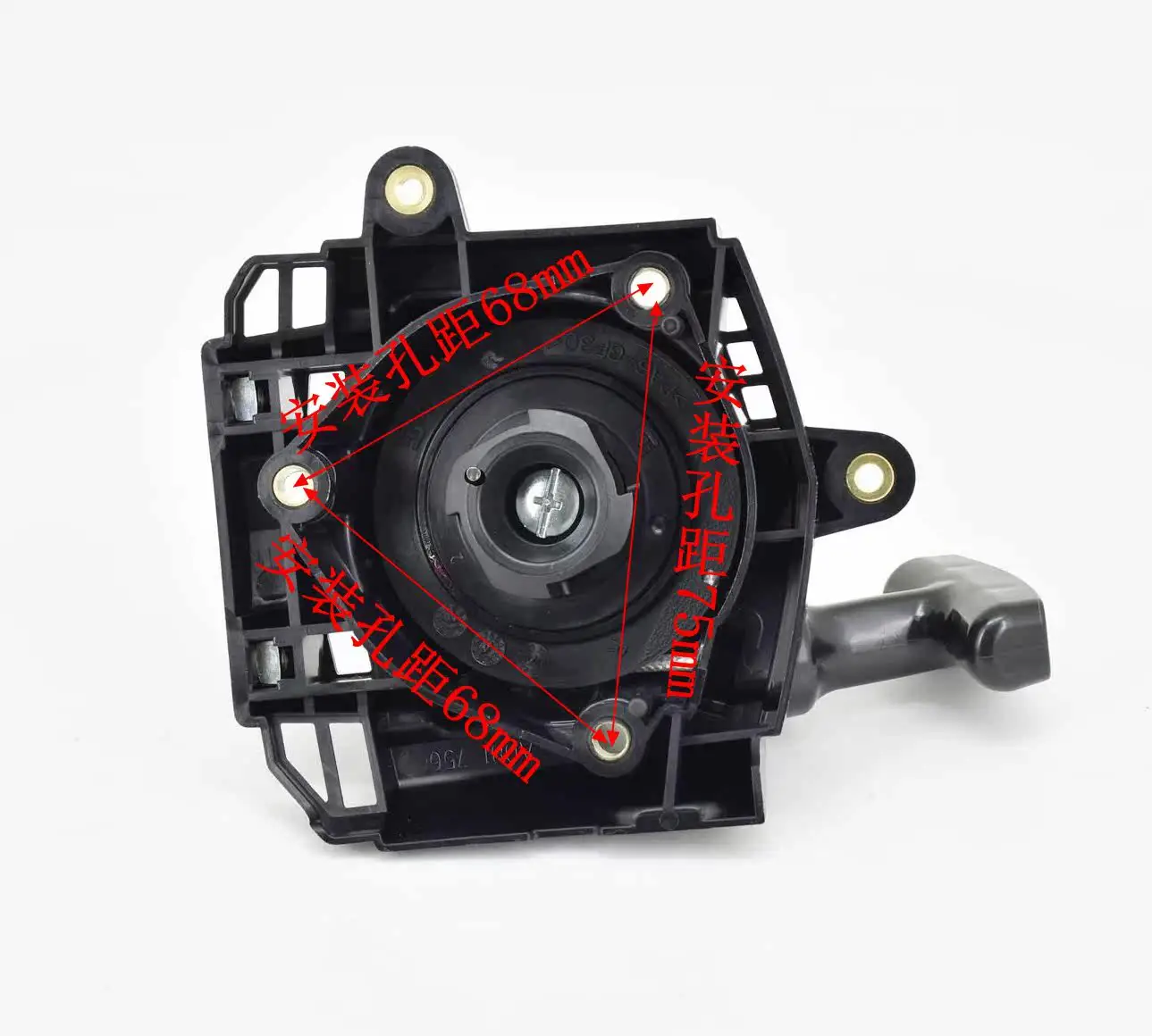 Adapt To SRM-3020ES/3020TES 30.5cc Brush Cutter Starter Assembly Winding Hand Pull Disc