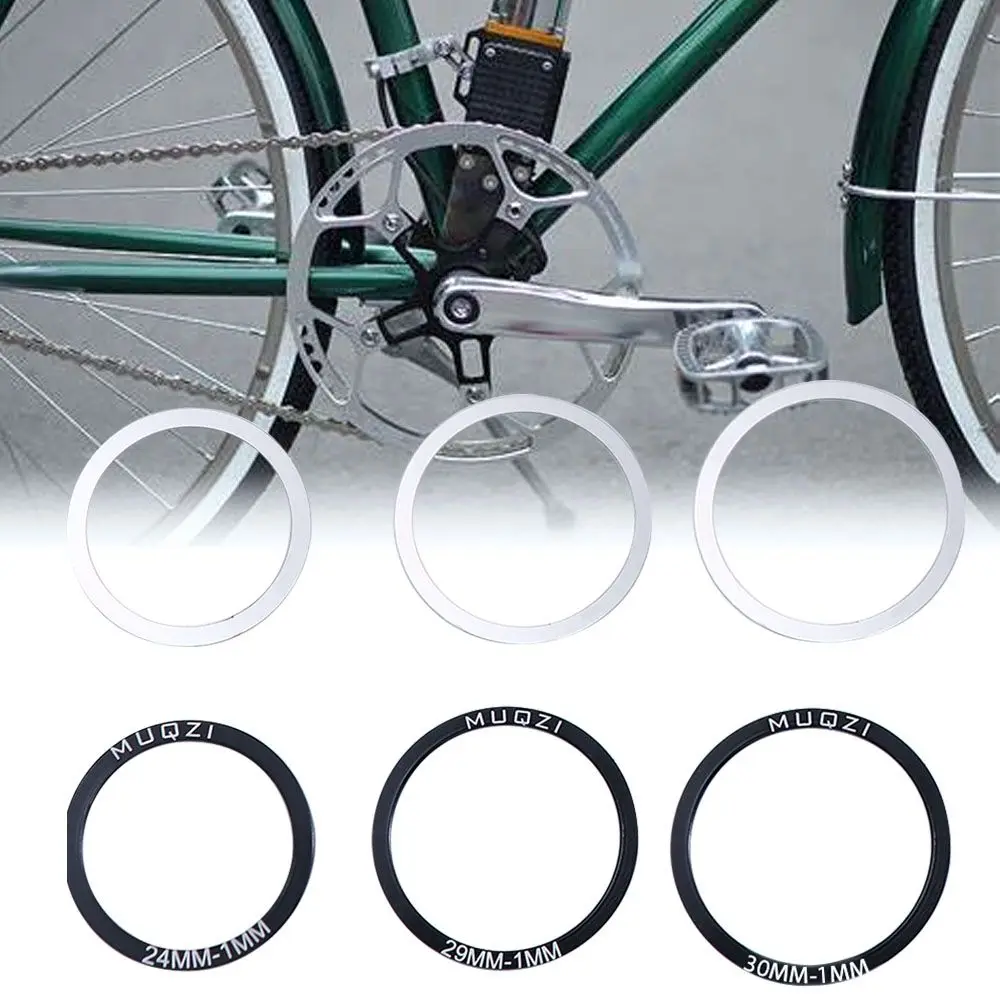 Bicycle Axle Washer Cycling Part Bike Bottom Bracket Washer Bottom Bracket Steel Spacer Crankset Washer Crankset Bottom Spacer