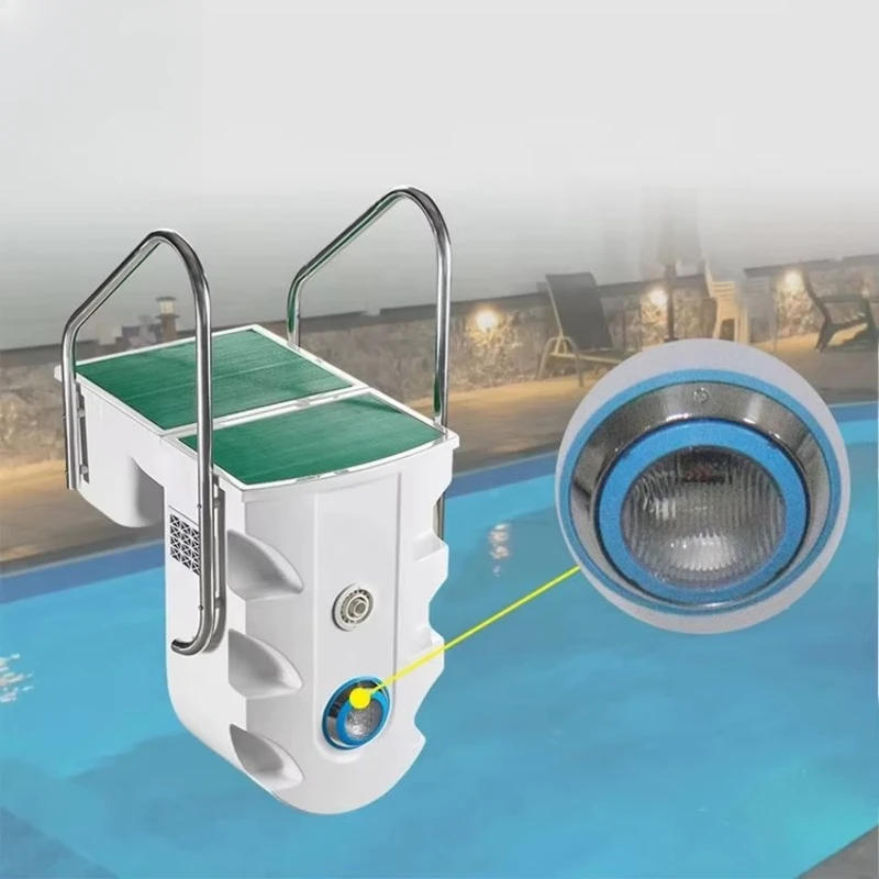 نظام ترشيح أنبوبي لحمام السباحة عالي الكفاءة، فلتر حوض السباحة المتكامل #6