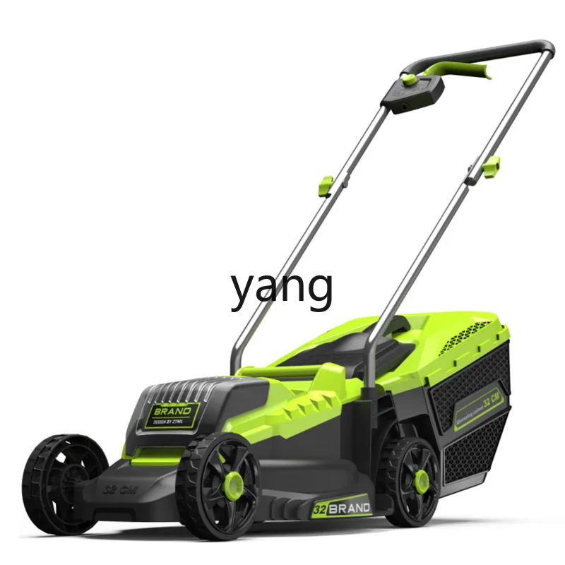 

L'm'm Lawn Mower Electric Mower Household Weeding Lithium Battery Pruning Machine Hand Push Mower