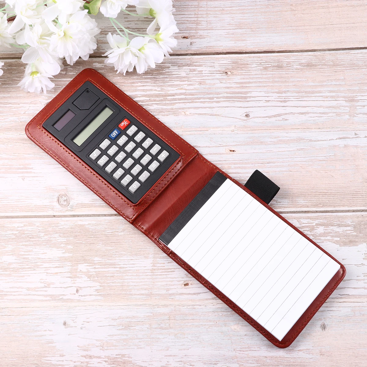 

A7 Size Portable Notepad Memo Pad Compact Notebook For Office School Stationery Practical List Reminder Fits All Users Red-Brown