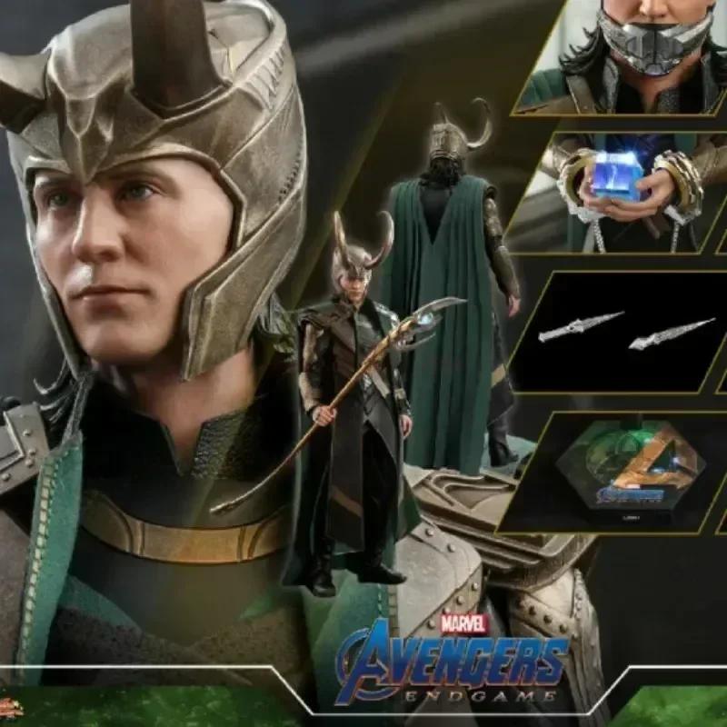 Originele Hot Toys Avengers Mms579 Loki Laufeyson Eindspel Figuur 1/6 Film Personage Model Kunstcollectie Model Speelgoed Op Voorraad