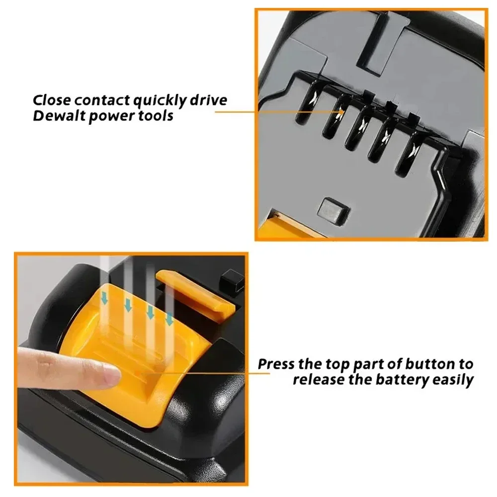 Оригинальный литий-ионный аккумулятор Dewalt, 12 В, 2 Ач, DCB120 DCB123 DCB125 DCB124 DCB122 DCD710, отвертка для электроинструмента