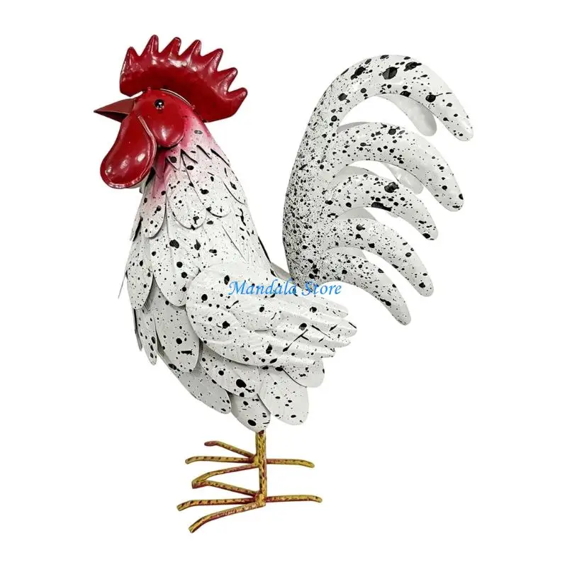 U2JC Garden Chicken Yard Art Outdoor Backyard Lawns Stakes Hen Yard Gift Easter