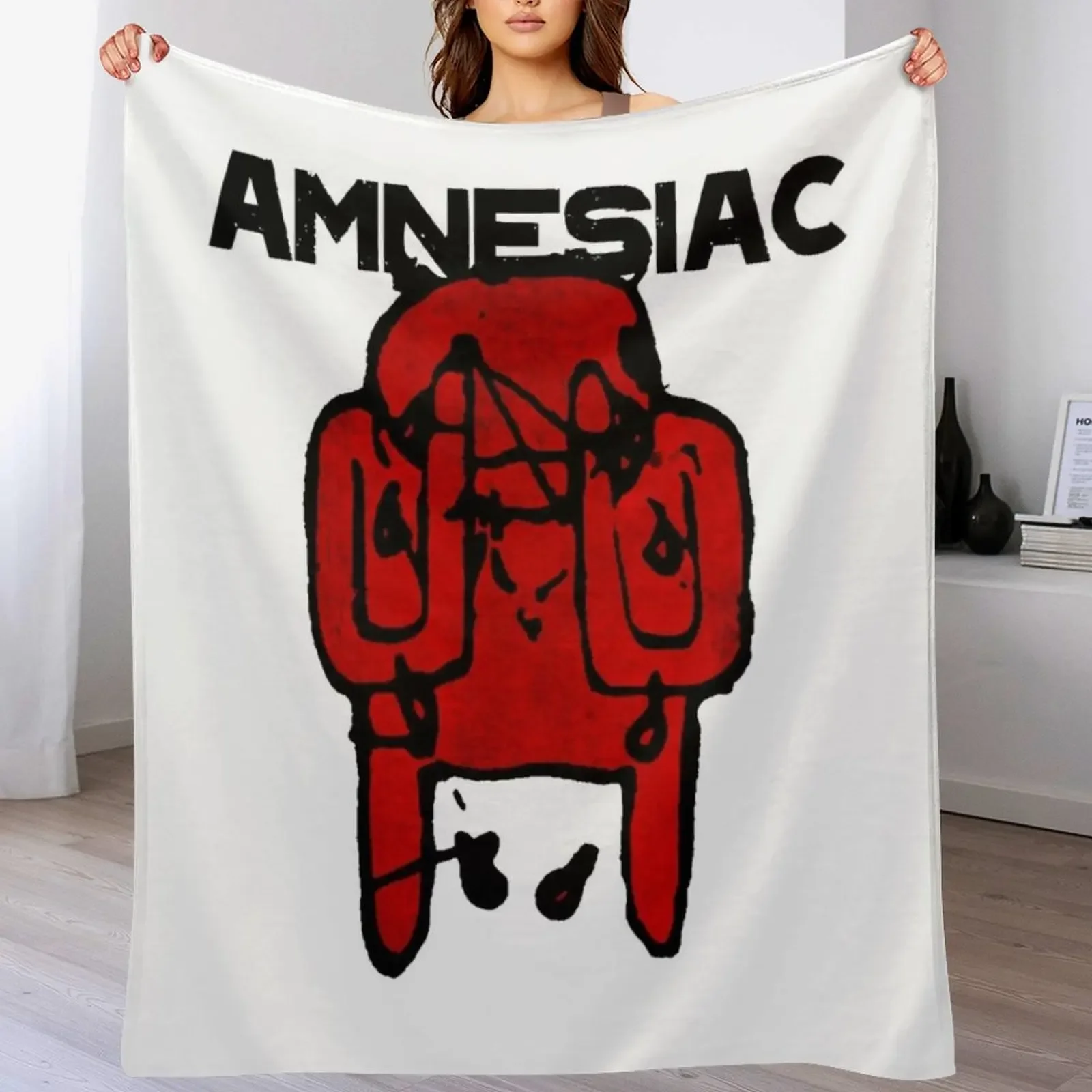 

RADIOHEADS Throw Blanket Cozy Throw Blanket Birthday Gift for Him Her