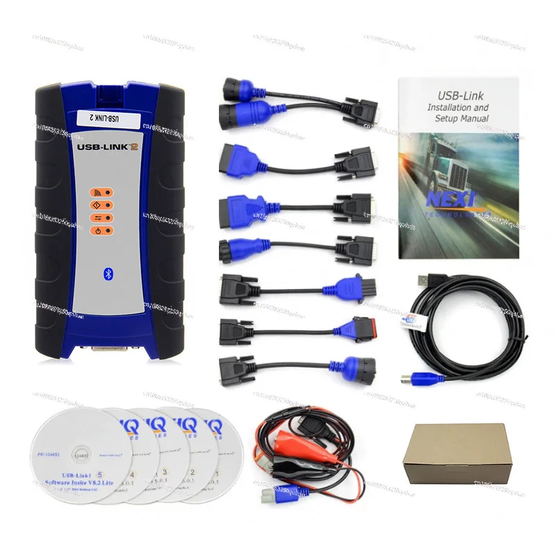NEXIQ 2 USB LINK BT NEXIQ2 Bluetooth 125032 كاشف الأخطاء، كرتون