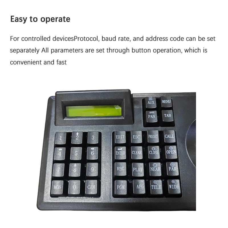 Can Simultaneously Control 16 Hard Disk Recorders To Simulate 3D Control Keyboard Joystick Ball Machine 485 Controller
