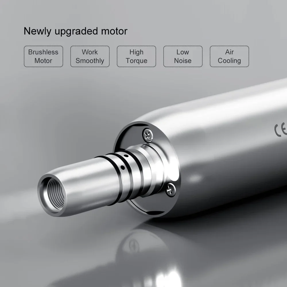 New Dental LED Brushless Micromotor Can Indenpendent Use Electric Micromotor 1:1/1:5/16:1 Fiber Optic Contra Angle Dentistry