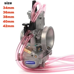 PWM 34 36 38 40 42 mm For Keihi Carburetor Universal Shift Karts 2T Racing Motorcycle Scooter ATV for 125 250 300 350