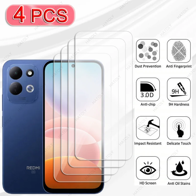 Screen Protector For Xiaomi Redmi 17 5G Glass Clear Protective Film For Redmi 17 5G Global Camera Lens Protector For Redmi 17 5G