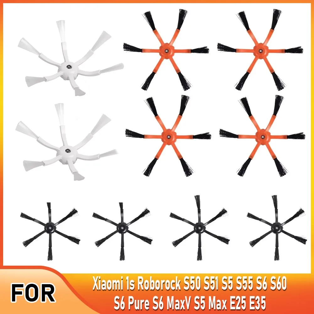 

Side Brush for Xiaomi 1s Roborock S50 S51 S5 Vacuum Cleaner S55 S6 S60 S6 Pure S6 MaxV S5 Max E25 E35 Robot Vacuum Accessories