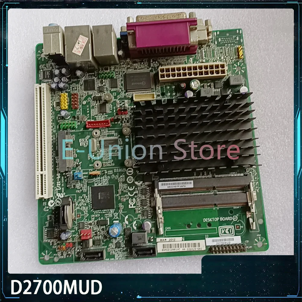 D2700MUD Motherboard supports DDR3 Integrated CPU