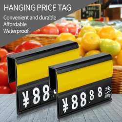 1 Piece Advertising Poster Label Display Stand Fashion Trendy Vegetable Fruit Price Clip Holder For Supermarket Fresh Aquatic