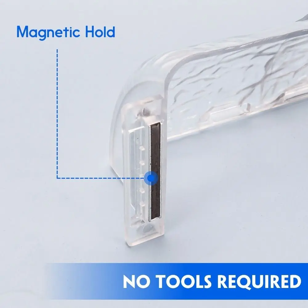 Plastic Magnetic Air Conditioner Vent Deflector Adjustable Anti-Direct Blowing Heater Vent Deflector Direction Control