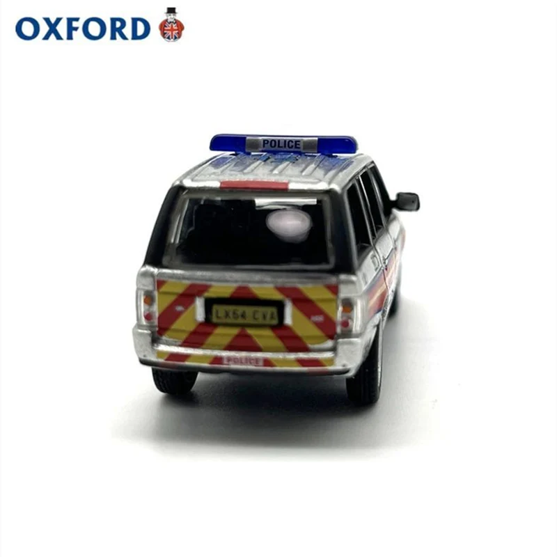 OXFORD 1:76 Range Rover Policyjny Model Auta Ze Stopu Metalu, Pojazdy Zabawkowe, Model Samochodu, Miniaturowy Model Samochodu dla Dzieci