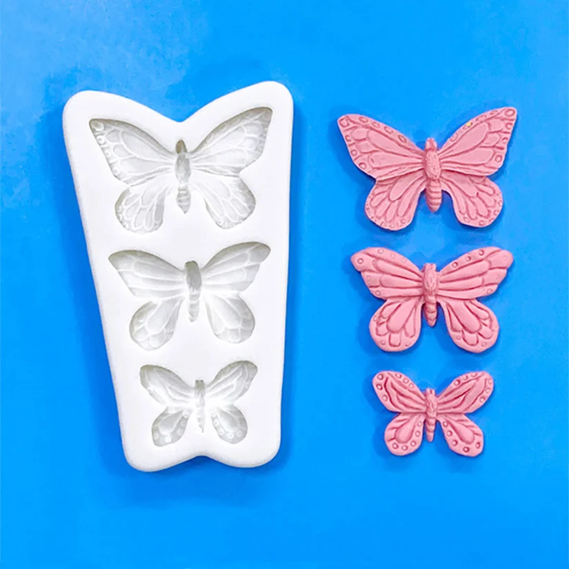 Bee Butterfly Frog Snail Silicone Sugarcraft Mold Resin Tools Cupcake Baking Mould Fondant Cake Decorating Tools