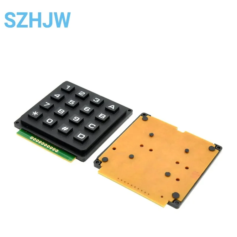 1-10PCS 4x4 4x3 Matrix Keypad Module, 12/16 Key Switch Keyboard for Arduino Raspberry Pi DIY Electronic Projects