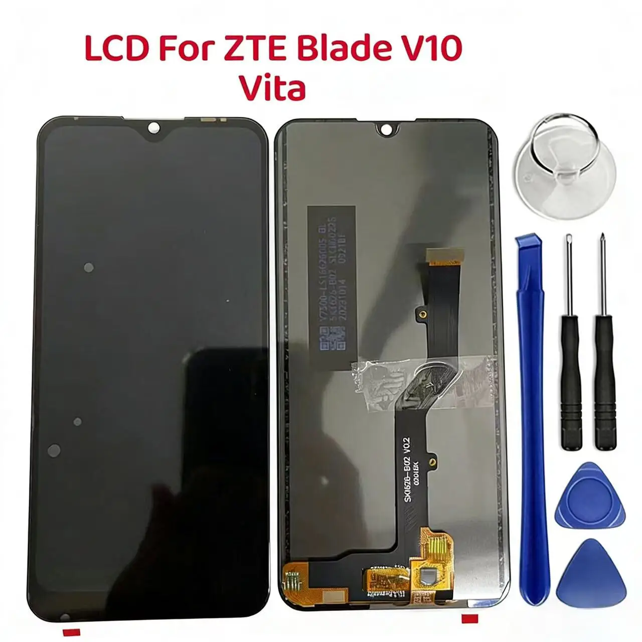 Pantalla LCD de 6,26 pulgadas para ZTE Blade V10 Vita, conjunto de digitalizador de pantalla táctil para ZTE V10 Vita, accesorios de repuesto para teléfono táctil