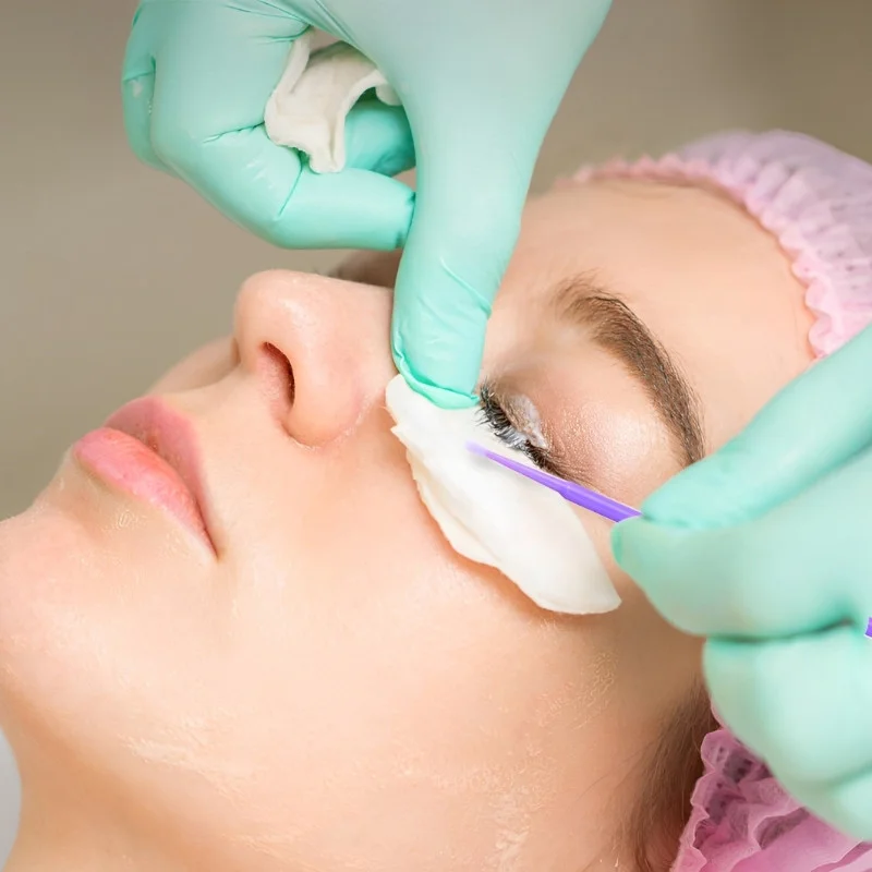 300pcs/box Disposable Eyelash Brushes Mini Soft Mascara Wands Cosmetic Cotton Swabs Eyelashes Cleaning Tools Makeup Applicators