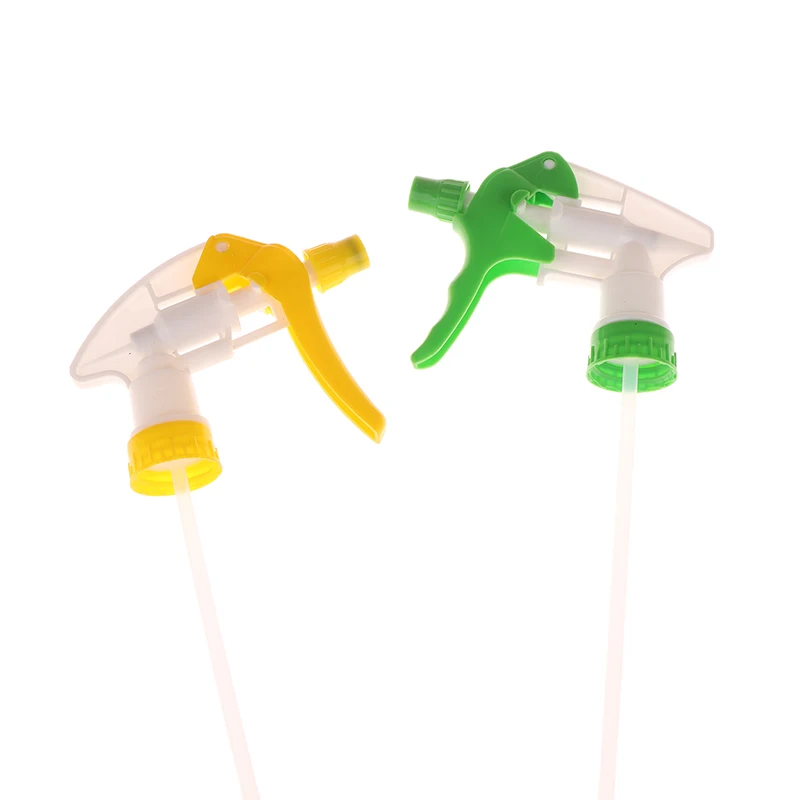 5Pcs 11*33cm Spray Head Trigger Sprayer Spray Bottle Nozzle For Beverage Bottle Hair Styling Garden Plant Watering