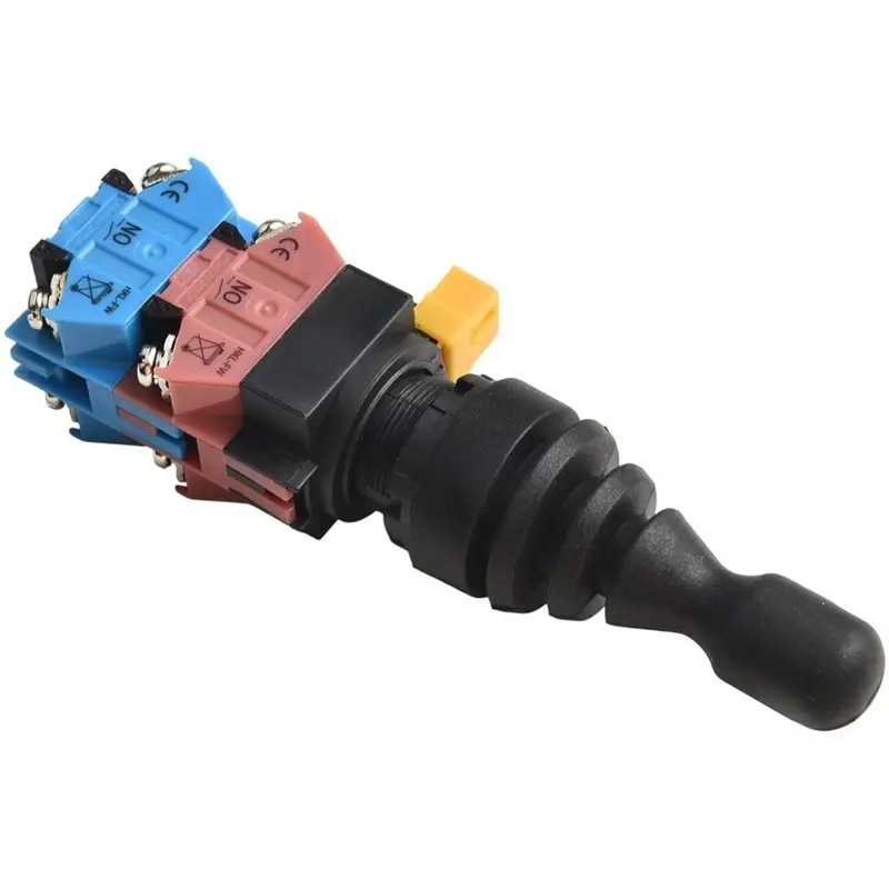 EYFL-Cutout 22Mm For HKL-FW24 Industrial Control Panel 4 Position Momentary Joystick Switch 4NO Monolever For Reset Button