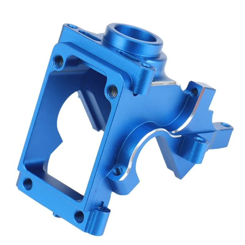 Metal Front Rear Gearbox Case Housing Set For Arrma 1/8 Kraton Outcast Senton Talion Typhon 1/7 Infraction RC Car Parts Blue