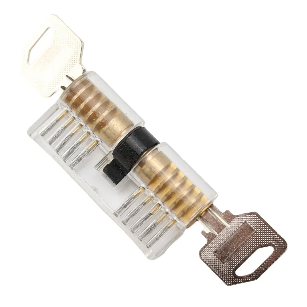 LG007 Blocco trasparente Pick Visibile Abilità di allenamento Tagliata all'interno Strumento per lucchetto in rame per la pratica dell'hardware del fornitore di fabbro