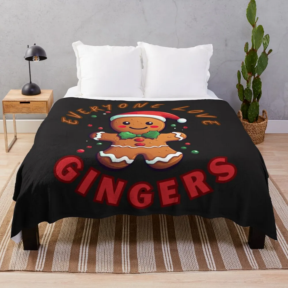 

I love gingers Throw Blanket christmas gifts Luxury Thicken Blankets