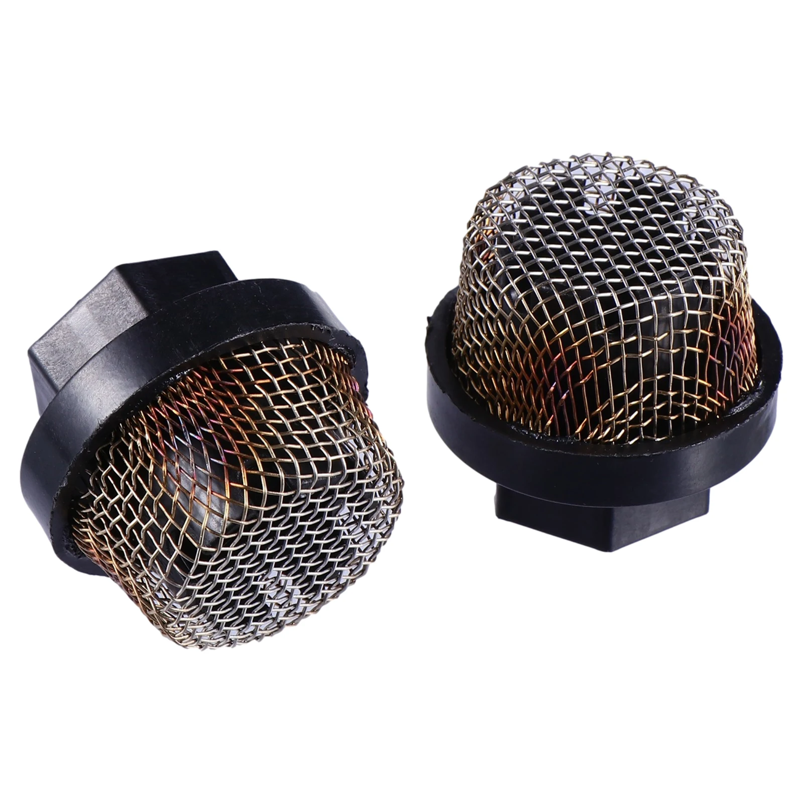 2 pcs Inlet Filter Airless Paint Sprayer Filter Hose Mesh Strainer For Ultra High Pressure Suction Coating Machine Durable Steel